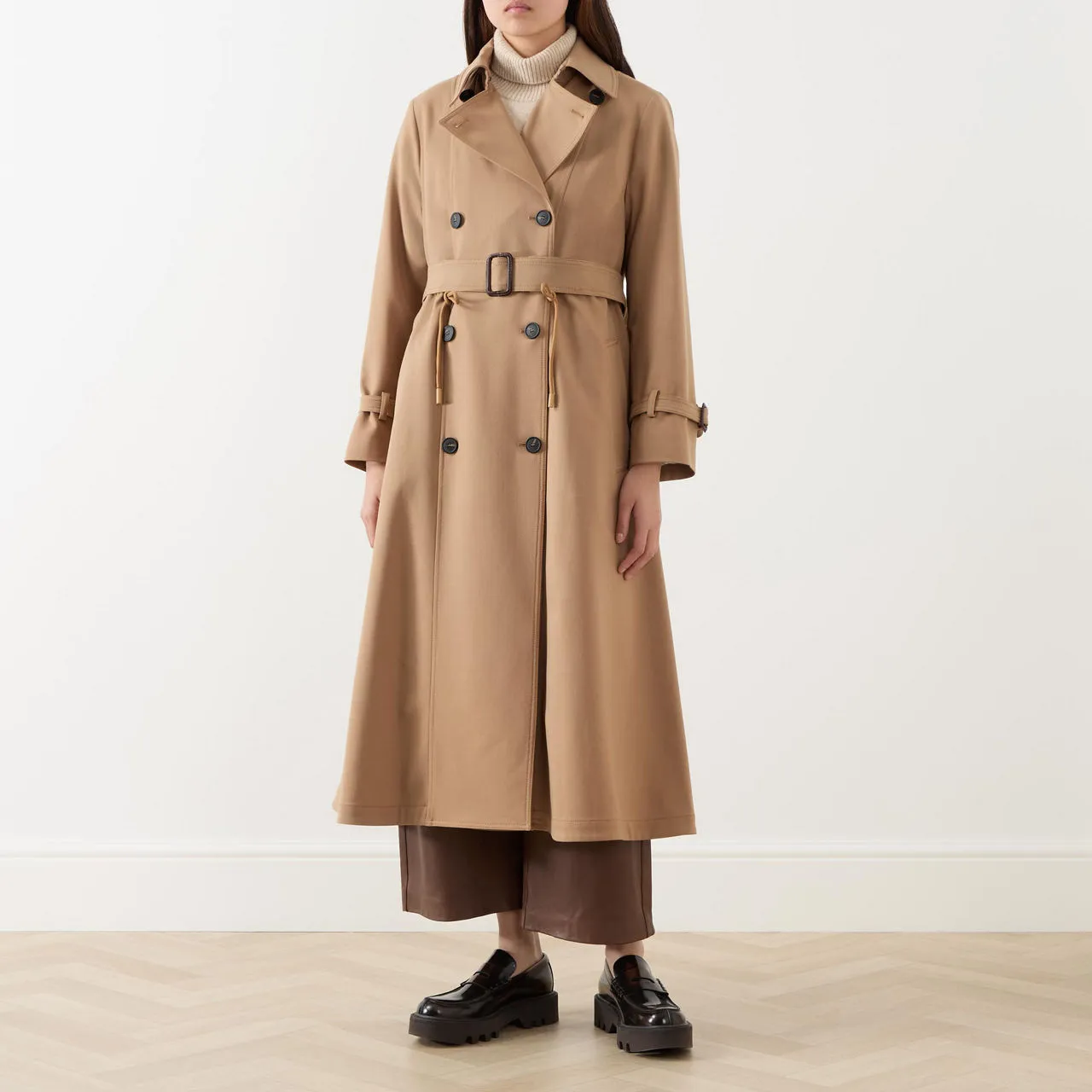 Weekend Max Mara Fatuo Camel Trench Coat