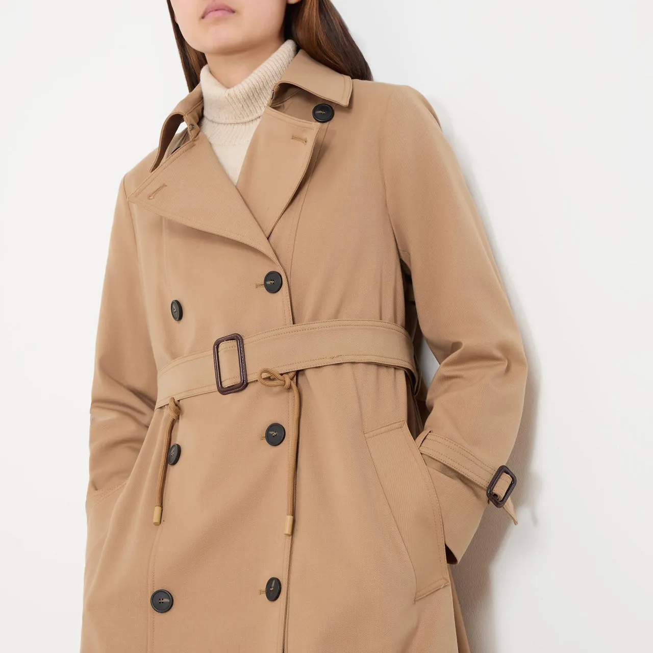 Weekend Max Mara Fatuo Camel Trench Coat