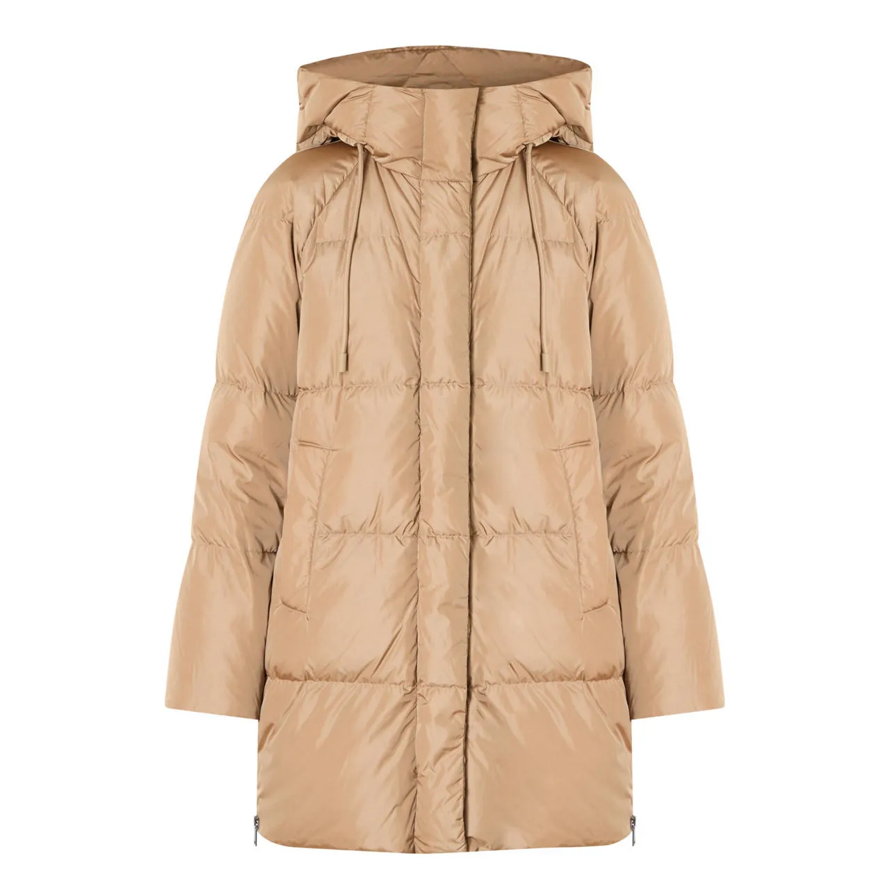 Weekend Max Mara Newbembo Camel Puffer Coat