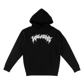 Welcome Skateboards Hoody Big Barb Black/White - SHOP NOW