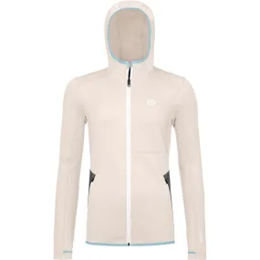 White Chalk Women's Fleece Hoody by ORTVOX