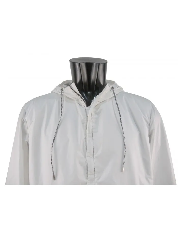 White Fendi Men's Jacket