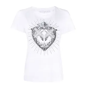 White Heart Jersey T-shirt