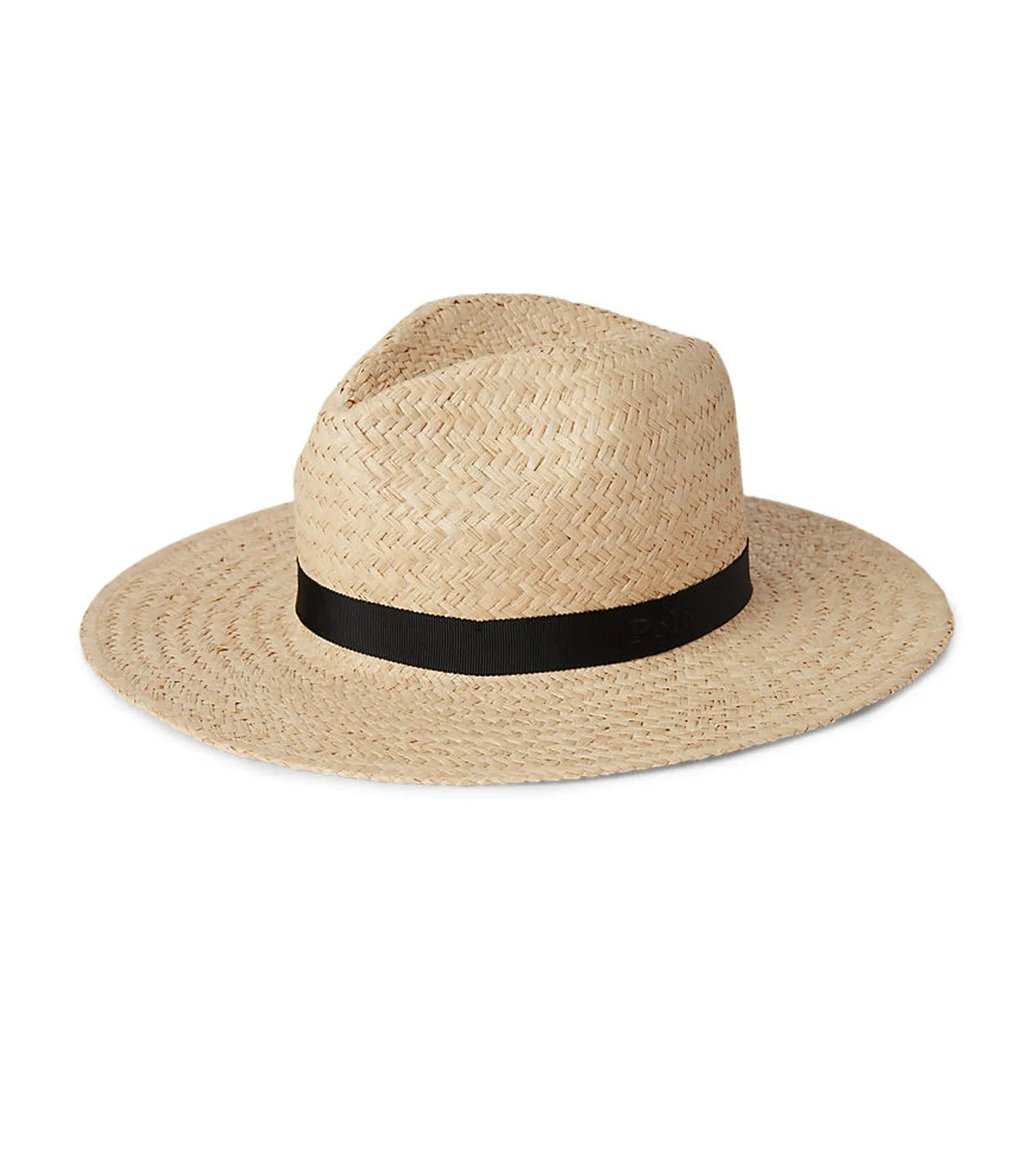 Women's Fedora Hat Natural Black