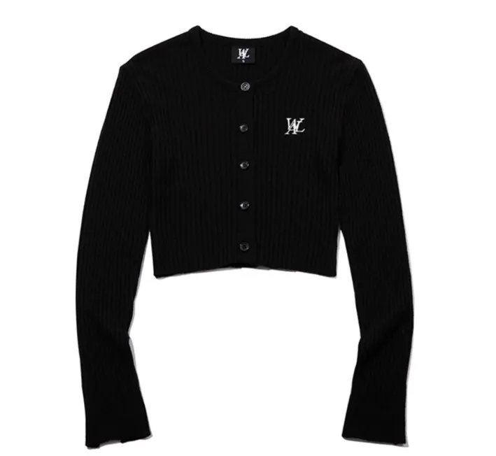 Street Style Plain Logo Cardigans by WOOALONG